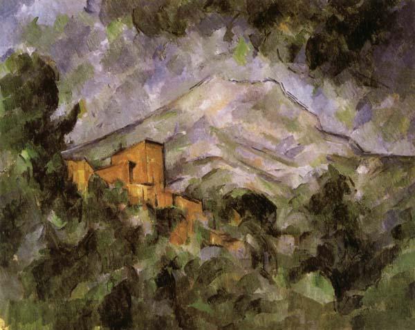 Paul Cezanne Mont Sainte-Victoire and Chateau Noir